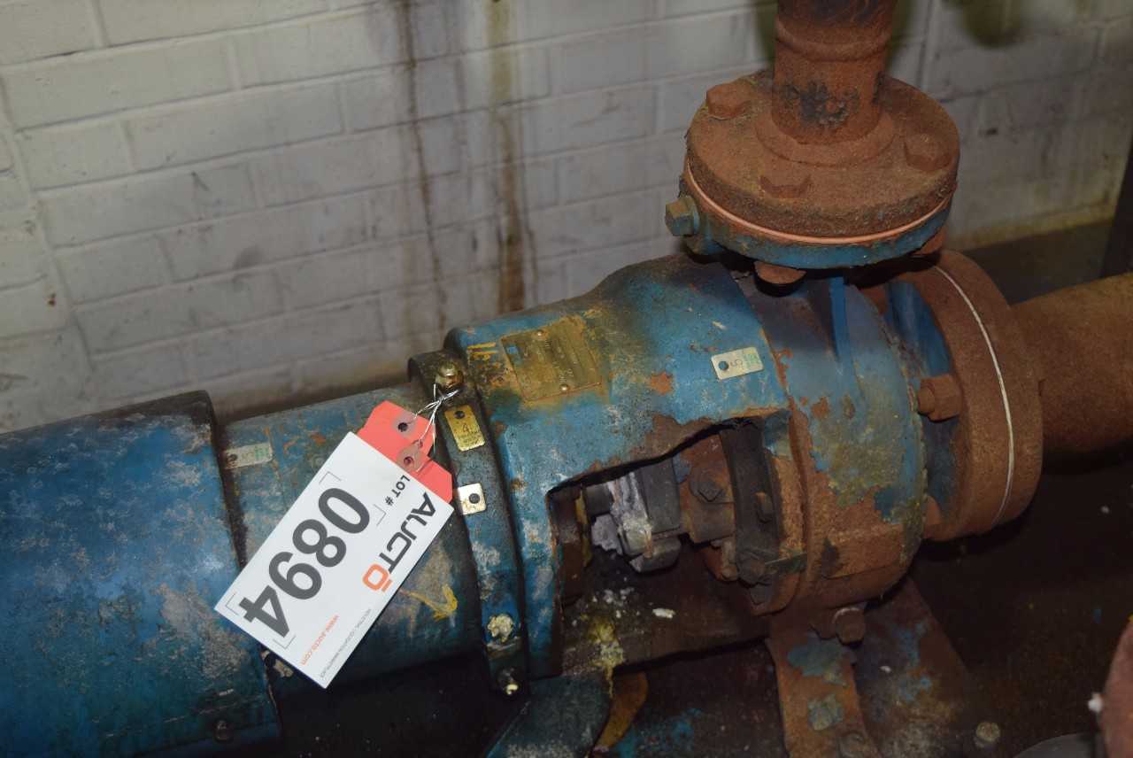 WORTHINGTON D1011 3 X 2 X 6 STEEL CENTRIFUGAL PUMP - MISCELLANEOUS