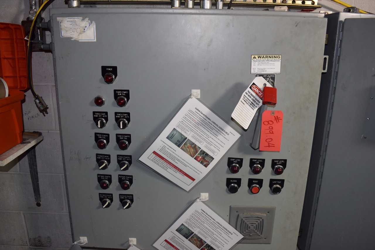 CONTROL CABINET WITH SLC 500 PLCS, BREAKERS, STARTERS - MISCELLANEOUS