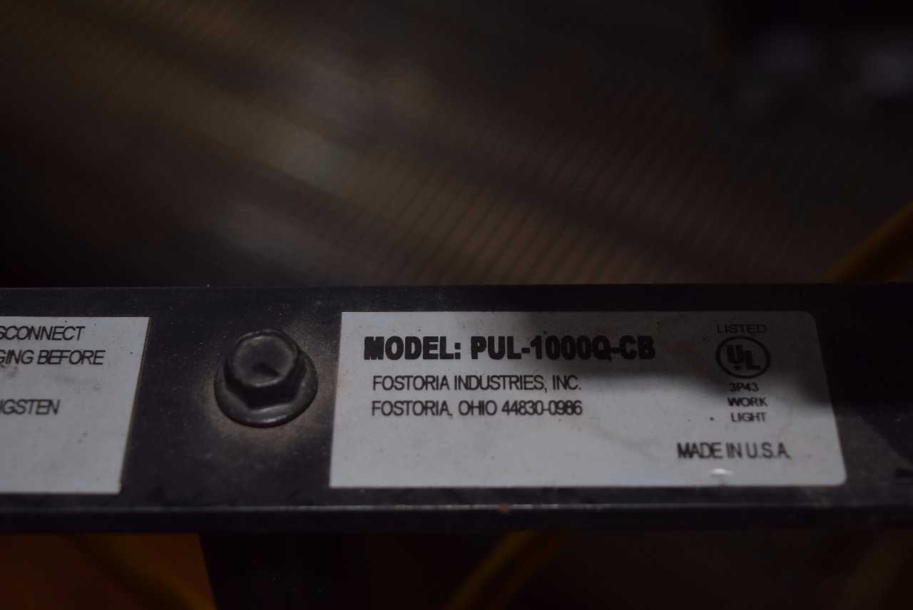 PUL-1000Q-CB ROLLING LIGHT STAND - MISCELLANEOUS