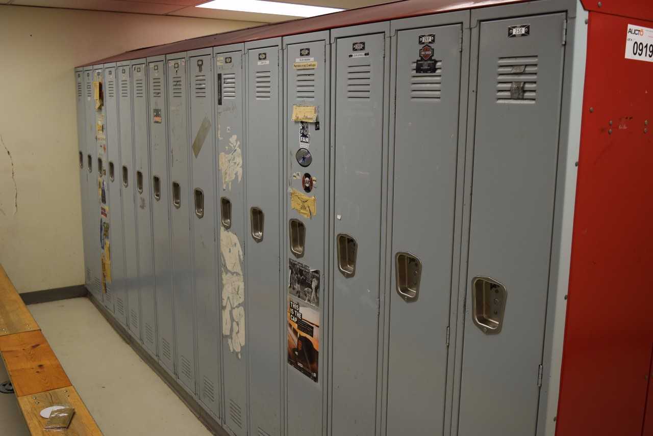 15 SECTIONS OF MEDART LOCKERS - MISCELLANEOUS