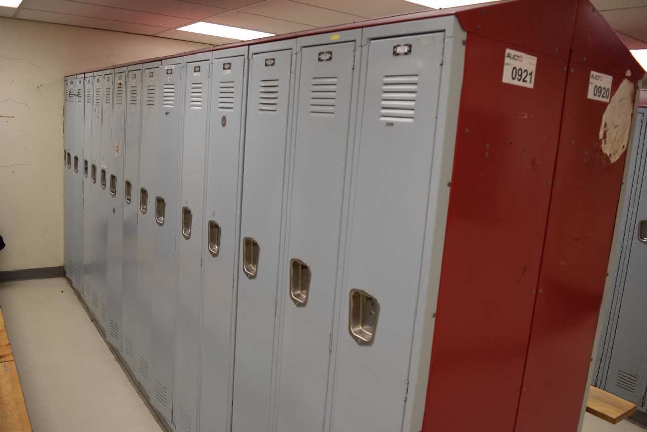 15 SECTIONS OF MEDART LOCKERS - MISCELLANEOUS