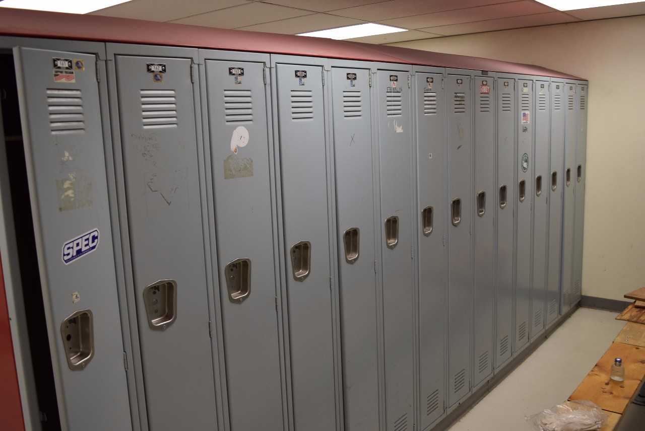 15 SECTIONS OF MEDART LOCKERS - MISCELLANEOUS