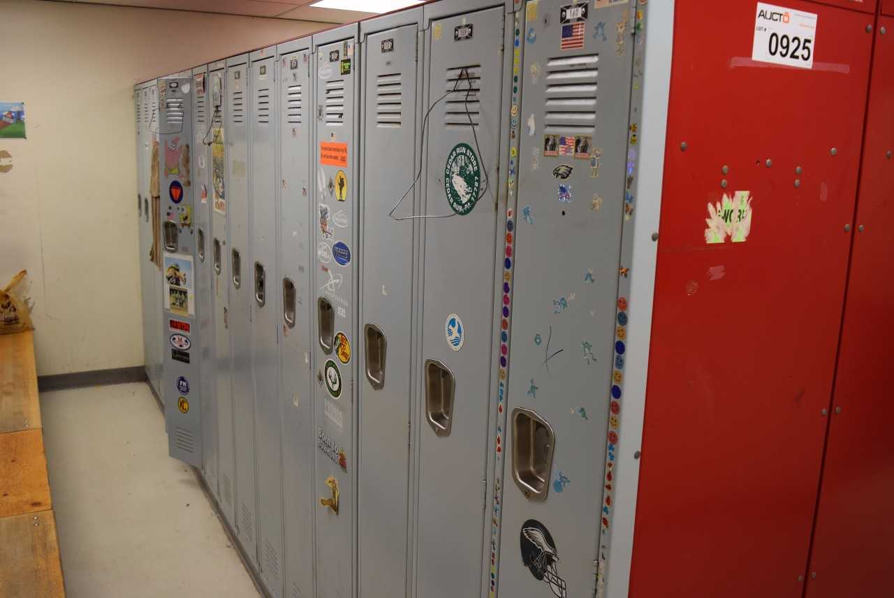 15 SECTIONS OF MEDART LOCKERS - MISCELLANEOUS