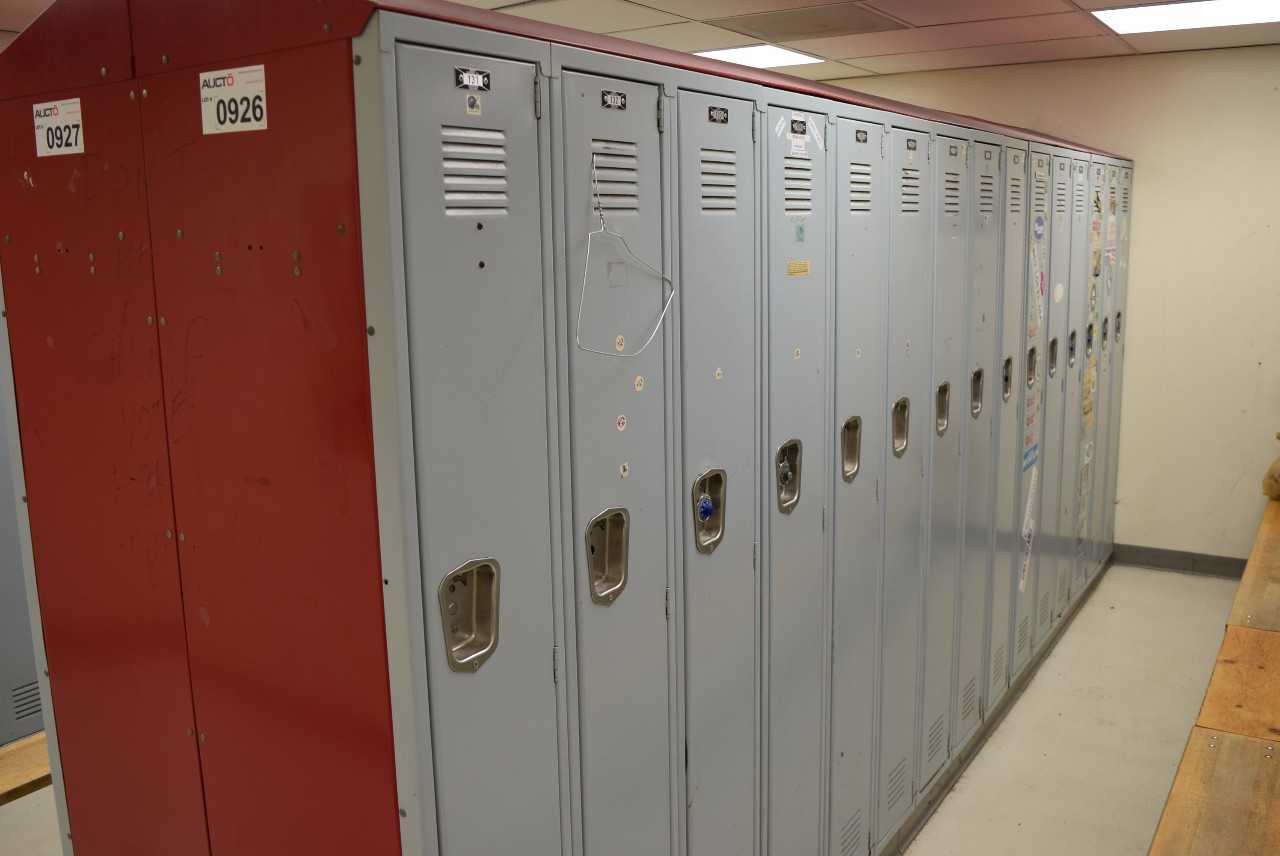 15 SECTIONS OF MEDART LOCKERS - MISCELLANEOUS