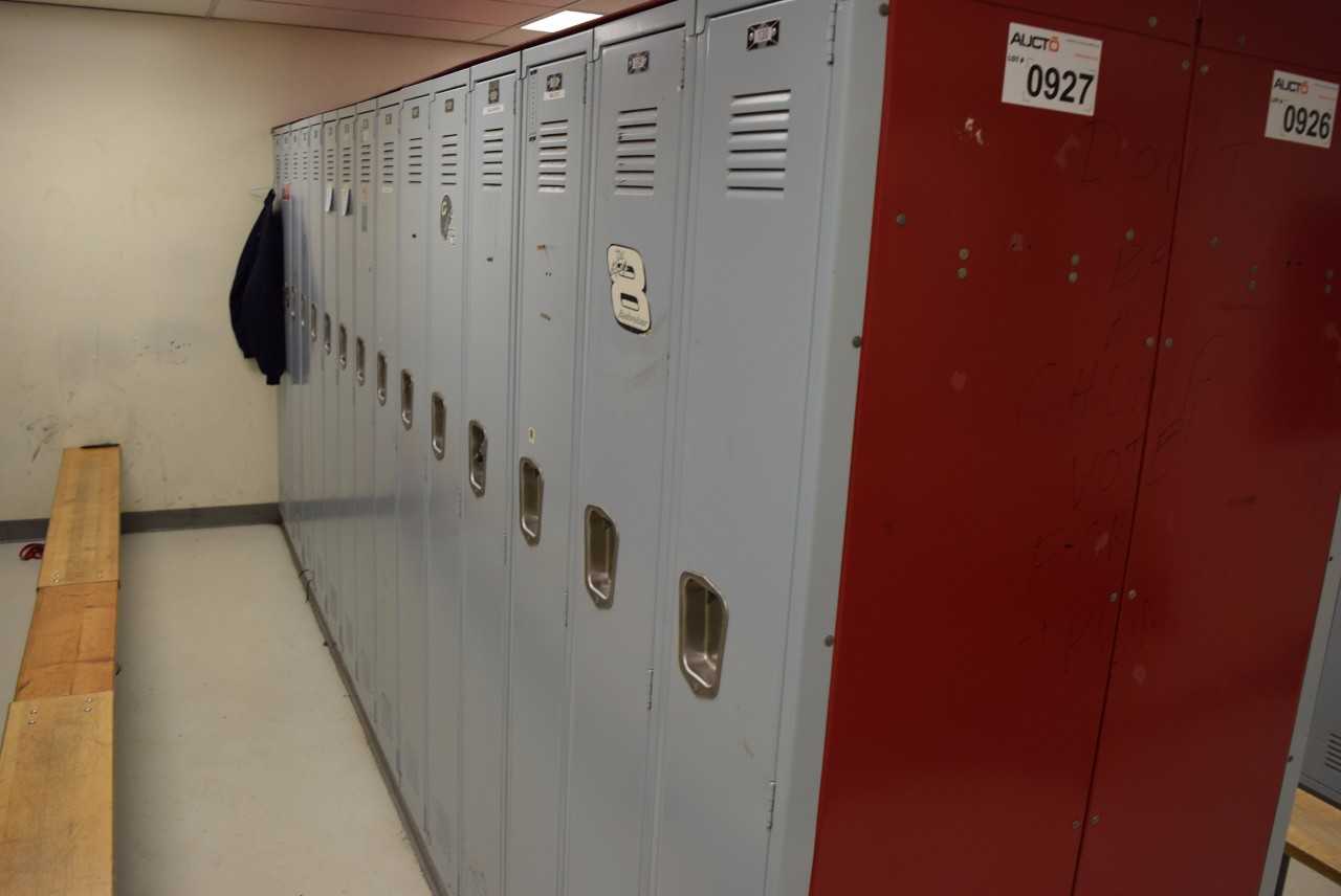 15 SECTIONS OF MEDART LOCKERS - MISCELLANEOUS