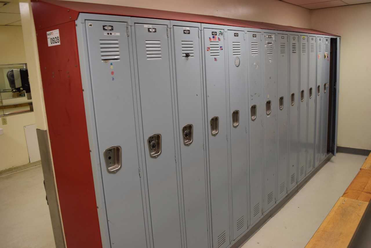 15 SECTIONS OF MEDART LOCKERS - MISCELLANEOUS