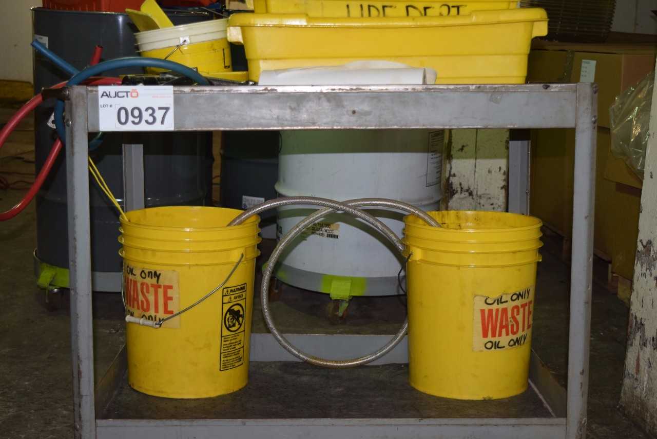STEEL ROLLING CART WITHOUT CONTENTS - MISCELLANEOUS