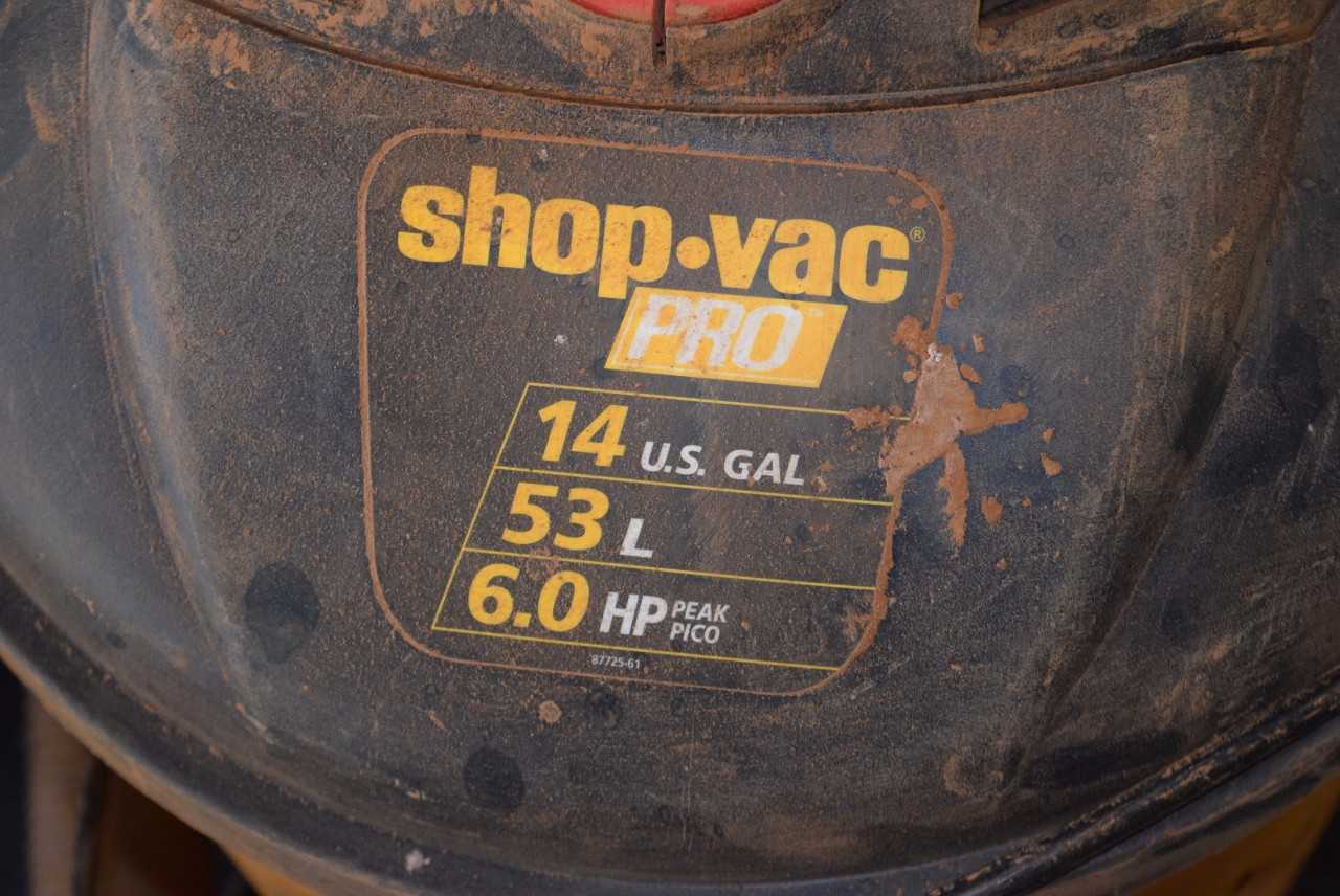 SHOP VAC PRO 14 GAL. VACUUM CLEANER - MISCELLANEOUS