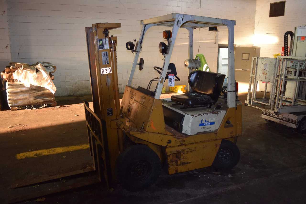 TCM FVG15N15 1500 KG 1742 HOURS FORKLIFT (DELAYED REMOVAL) - MISCELLANEOUS
