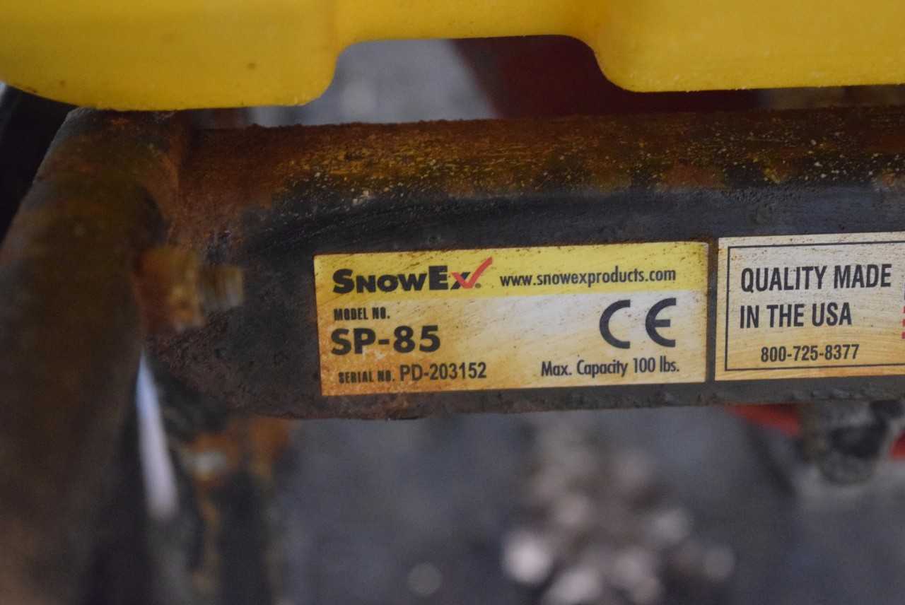 SNOWEX SP85 SALT SPREADER - MISCELLANEOUS
