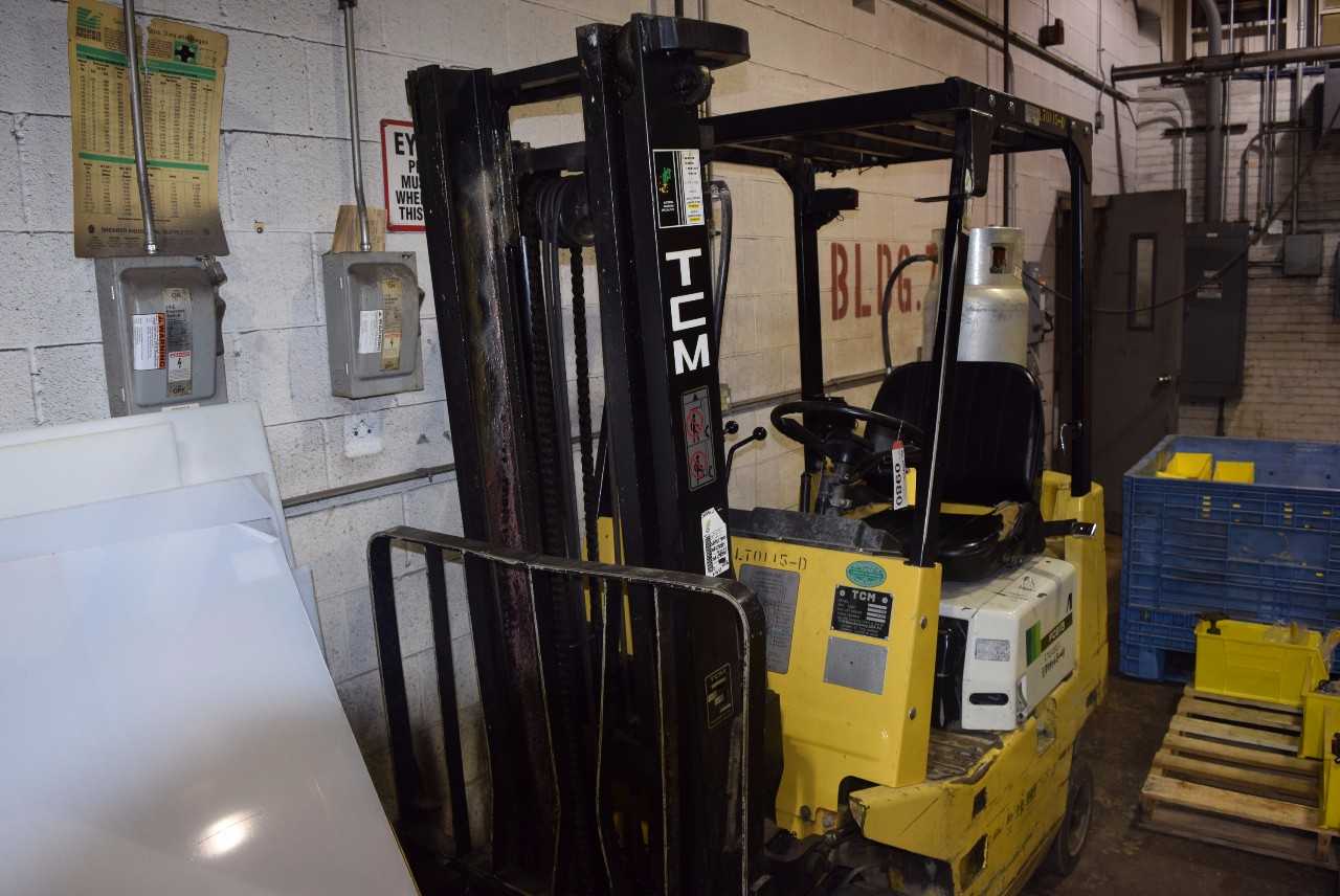 TCM FCG15N7T 2750 LBS. CAPACITY 9094.4 HOURS FORKLIFT (DELAYED REMOVAL) - MISCELLANEOUS