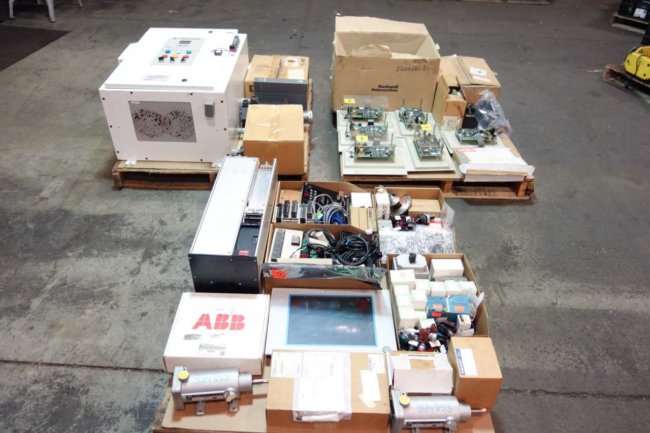 3 PALLETS OF ASSORTED AUTOMATION - INDUSTRIAL PARTS