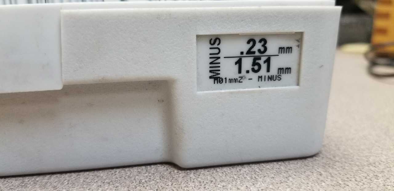 Meyer Pin Gauge Set - INSTRUMENTATION