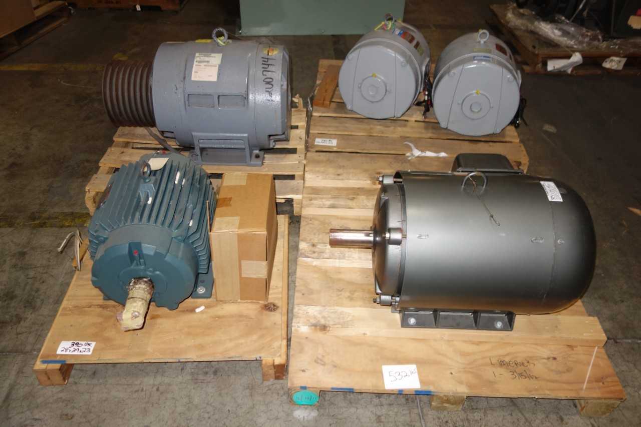 LOT 5 ASSORTED MOTORS - HAND TOOLS