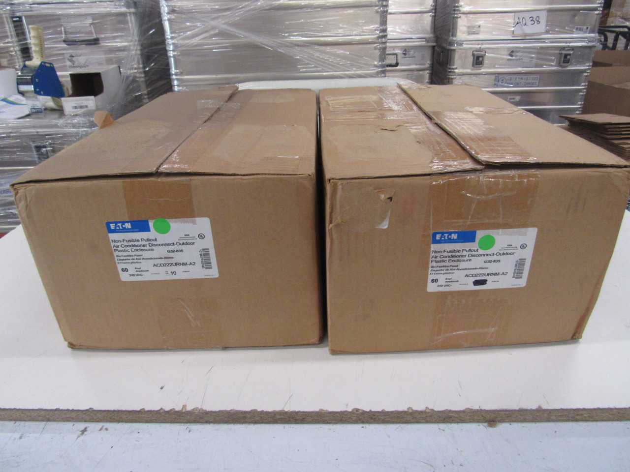 Lot of Quantity 20x ACD222URNM-A2 AC Disconnects - ELECTRICAL ENCLOSURES
