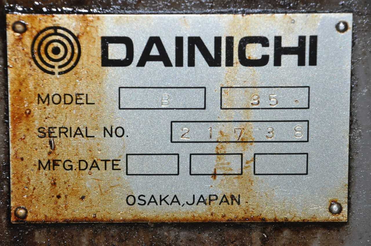 Dainichi B35 CNC Lathe - CNC LATHES