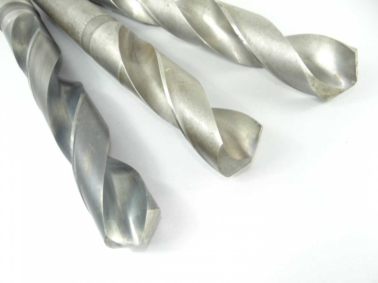 Lot of 3 Assorted HSS 5MT Taper Shank Drills - MACHINING EQUIPMENT PARTS