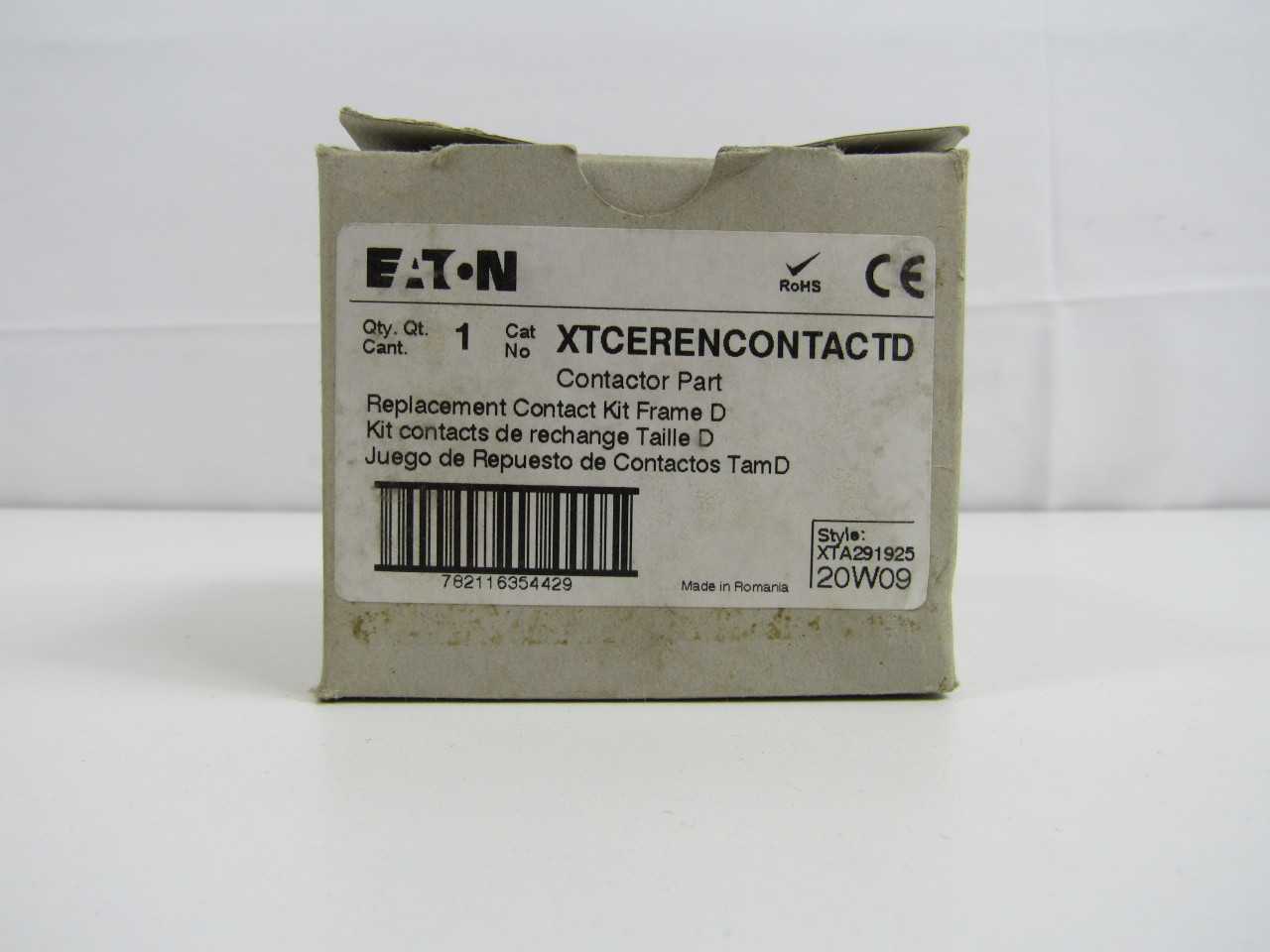 Quantity of 15x XTCERENCONTACTD Contactors - CONTACTORS