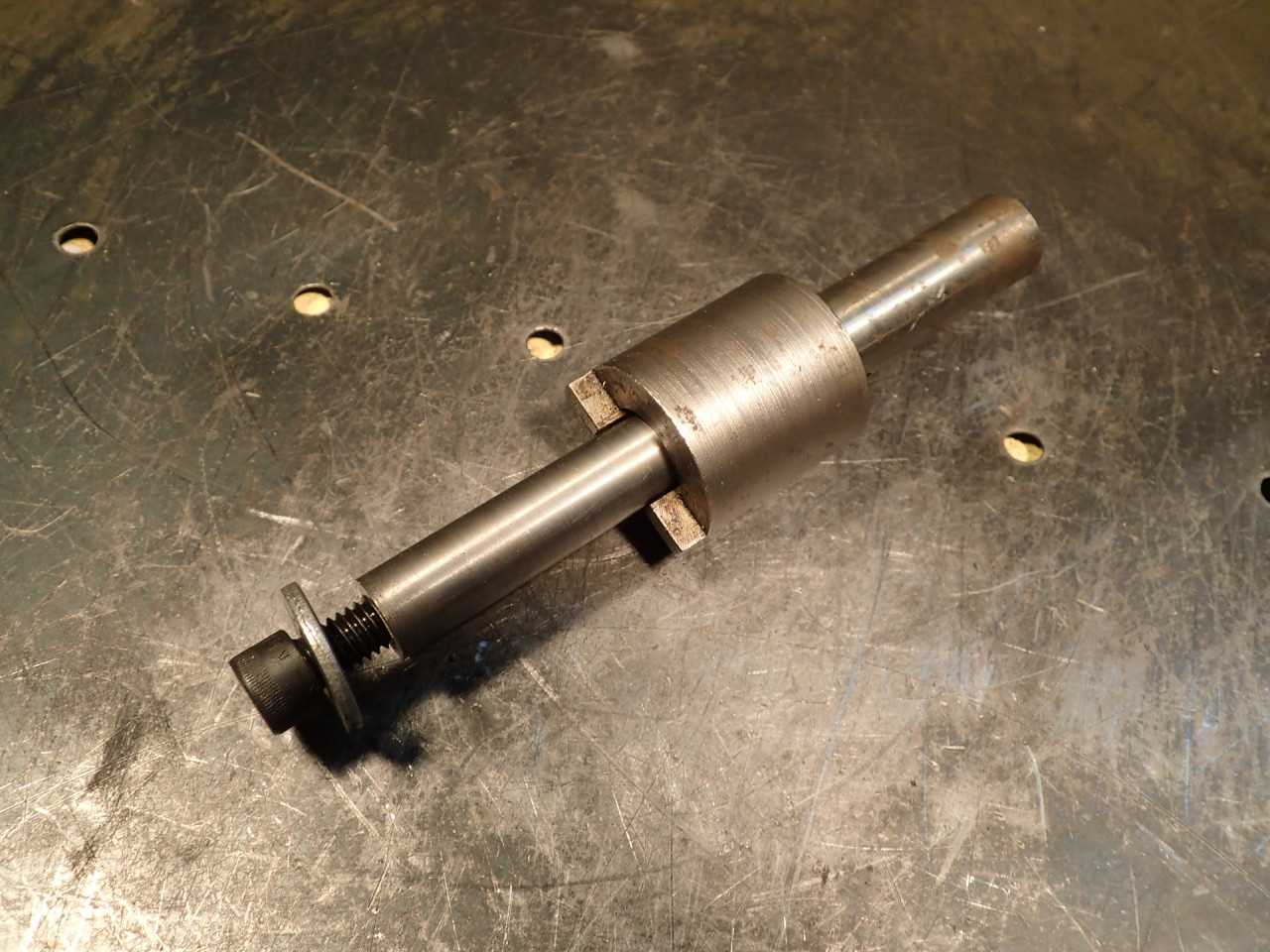 5/8" Shell Reamer Arbor Tool Holder: 3/4" Straight Shank, Used in Good Condition - HOLEMAKING TOOLS
