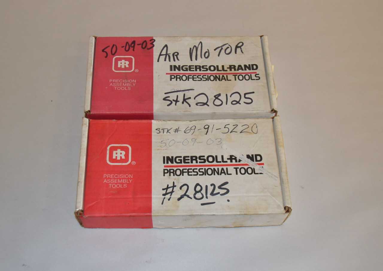 LOT OF 2 INGERSOLL RAND AIR MOTORS - MISCELLANEOUS