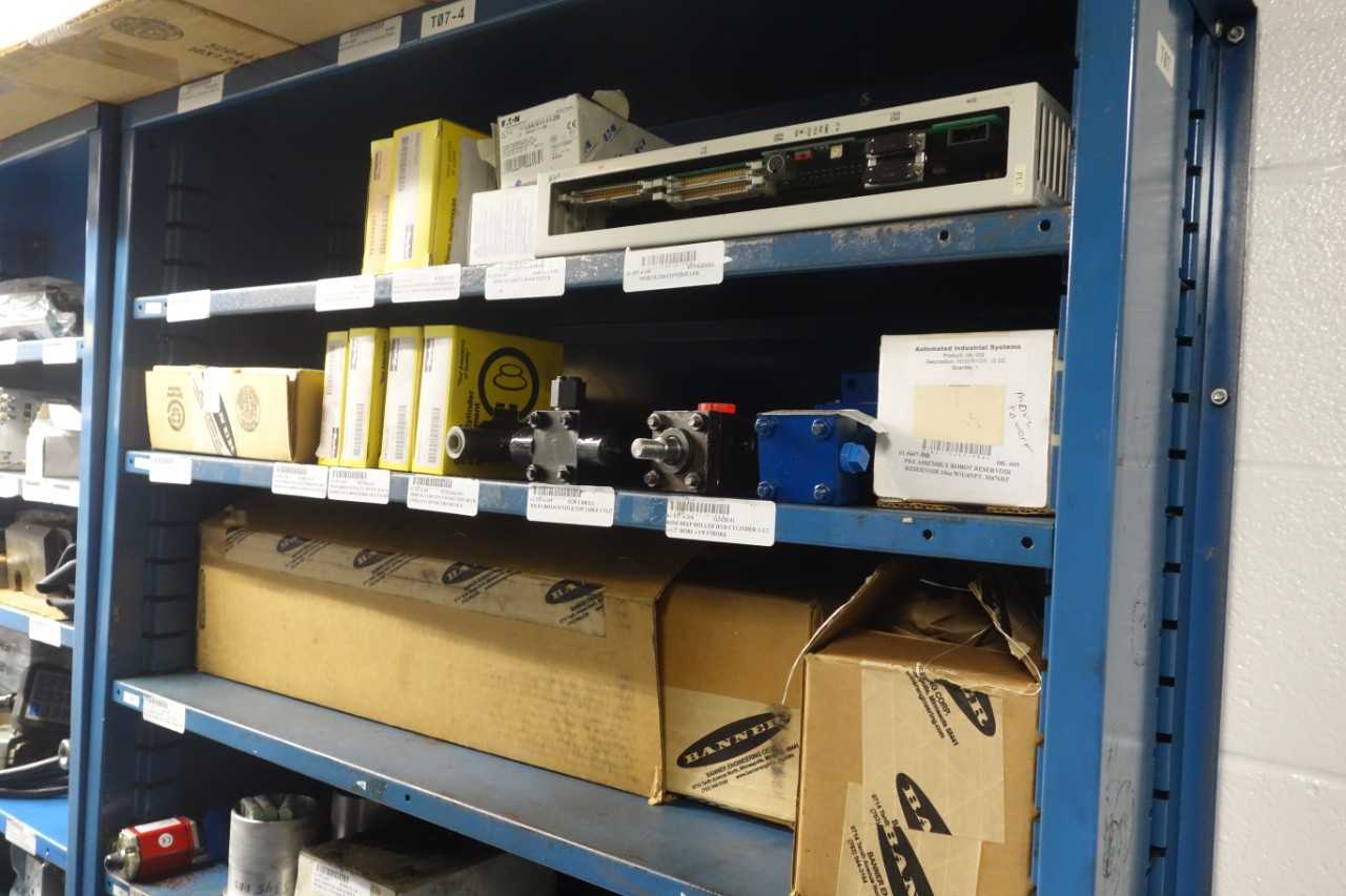 Contents of 1x section shelving - SHELVING