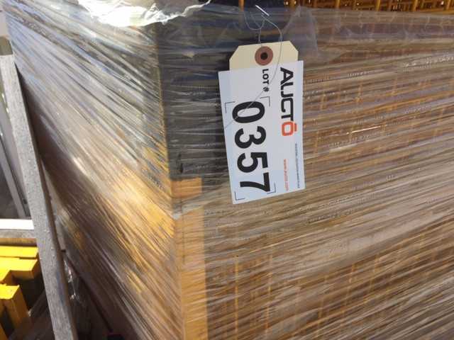 40x Used and 26x New 4' x 10' rack safety guards - PALLET RACKING