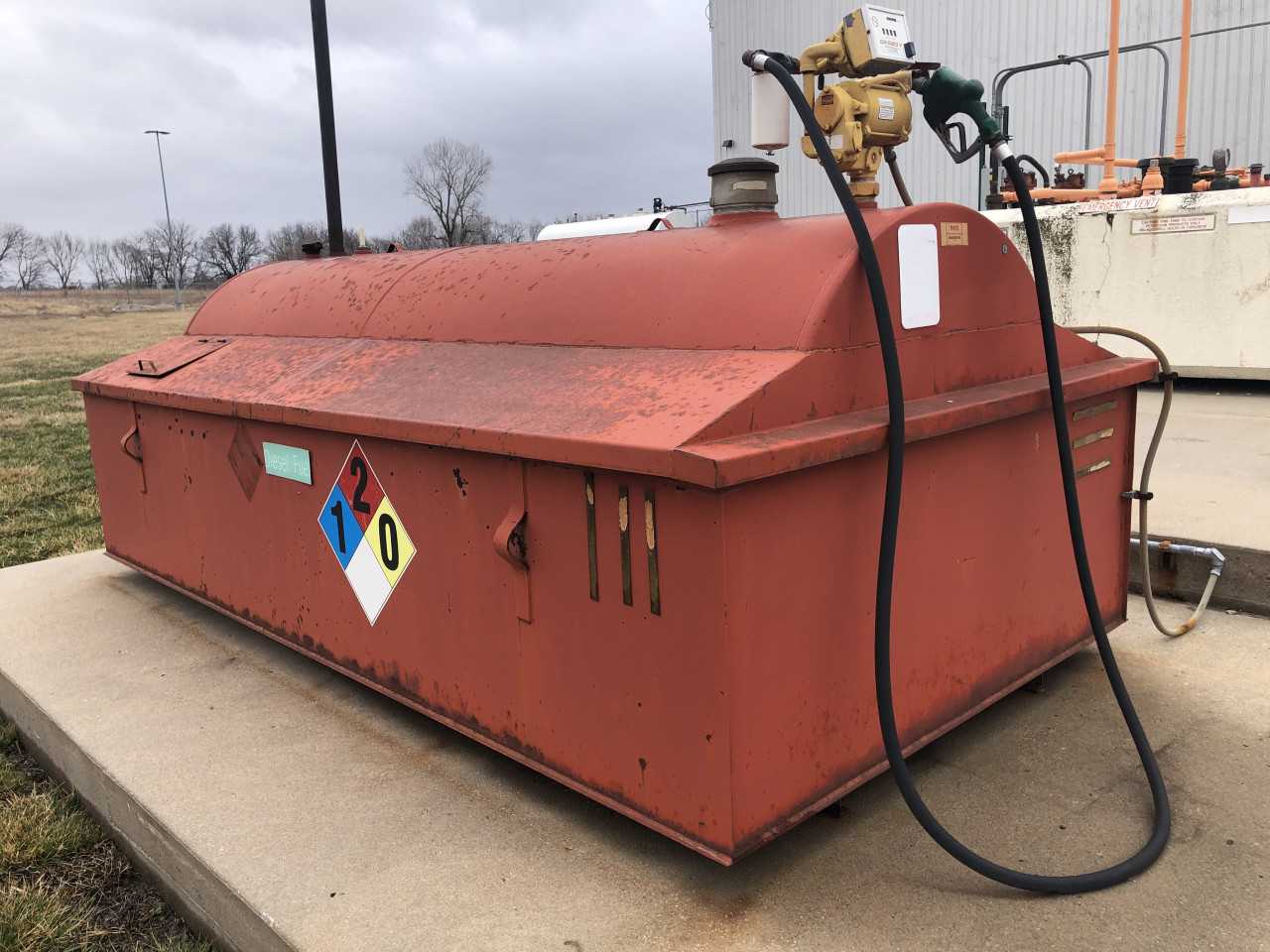 Double Wall 500 Gallon Fuel Tank - PROCESS EQUIPMENT