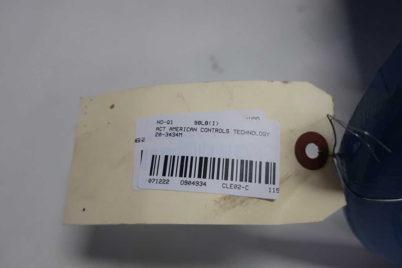 ACT AMERICAN CONTROLS TECHNOLOGY 20-3434M MANUAL STAINLESS FLANGED 10IN KNIFE GATE VALVE - KNIFE GATE VALVE