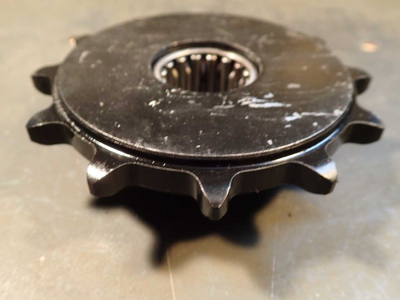 Boston H922 Idler B504 Block Chain Sprocket: 12-Tooth, 1" Needle Bearing Hub NOS - SPROCKET