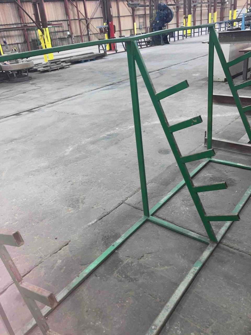 green metal rack - PLANT & FACILITY