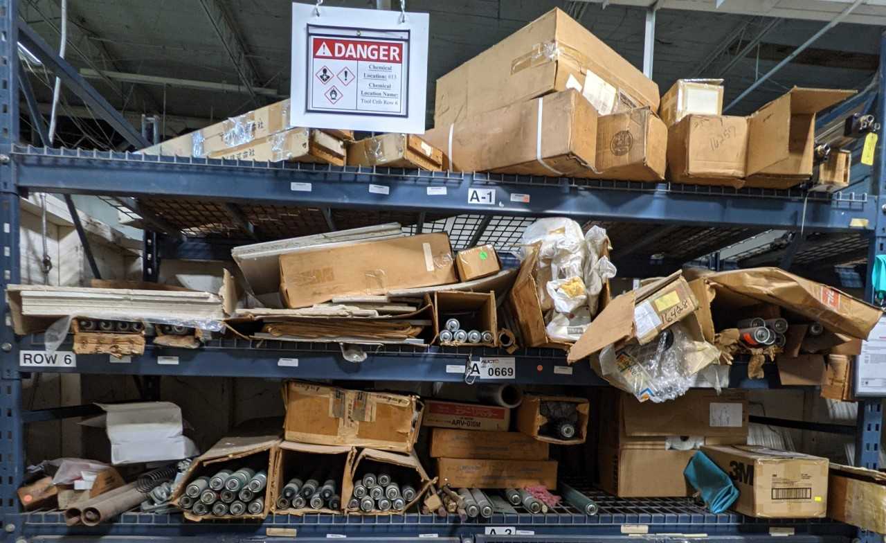 CONTENTS OF RACKING ( 3 SECTIONS ) - MISCELLANEOUS
