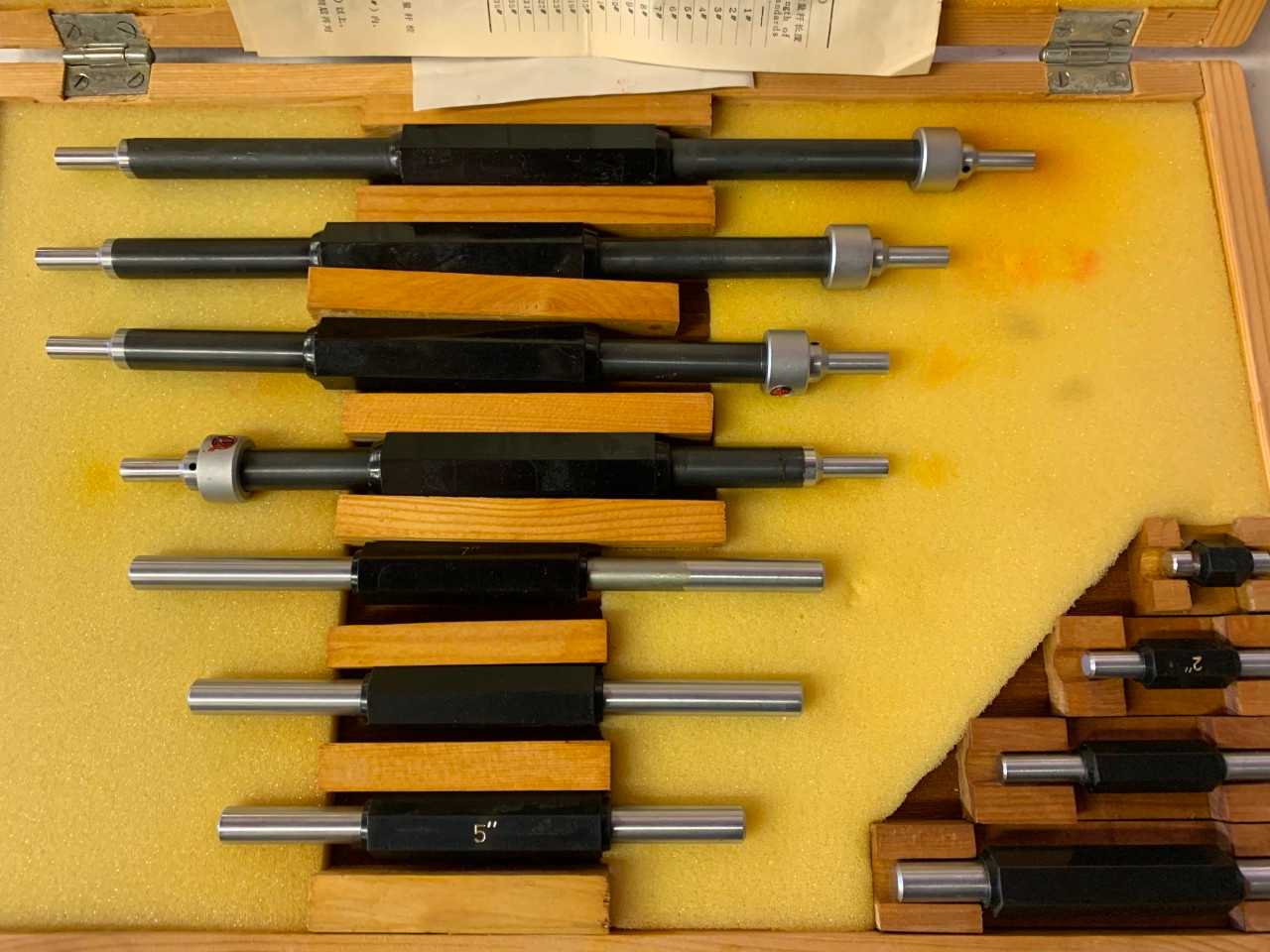 Inside Micrometer Set - ELECTRIC POWER TOOLS