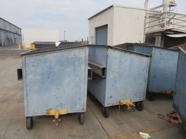 Metal Dumpsters on Wheels - MISCELLANEOUS