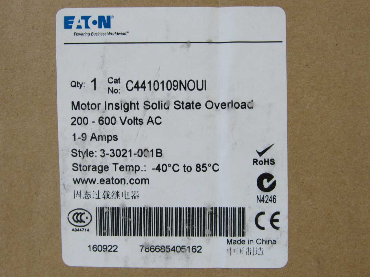 Quantity of 4x C4410109NOUI Relays - AUTOMATION & CONTROLS Quantity of 4x C4410109NOUI Relays - AUTOMATION & CONTROLS