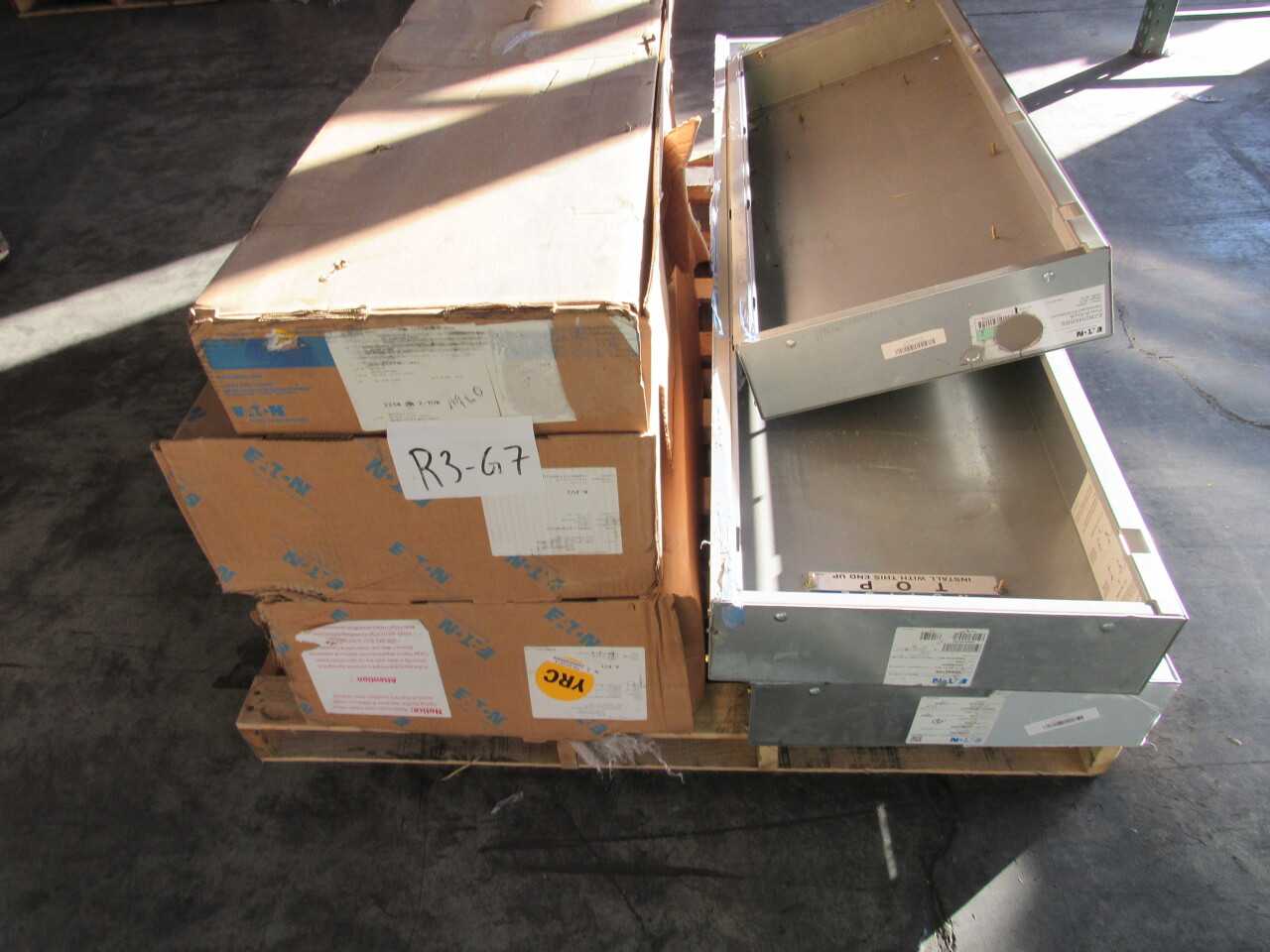 Pallet of 6x Assorted Electrical Enclosures - ELECTRICAL ENCLOSURES
