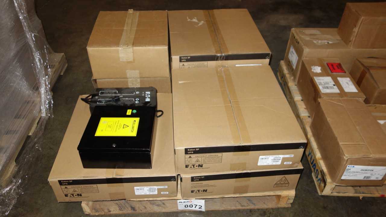 1 PALLET OF EATON 5P 1000 RACK 1U 9130 UPS - PALLET RACKING