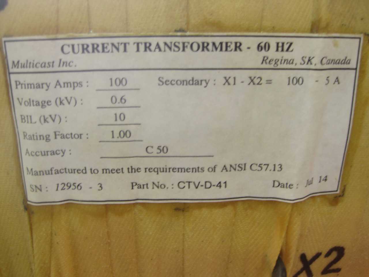 TRANSFORMERS ( QTY. 5 ) - ELECTRICAL COMPONENTS