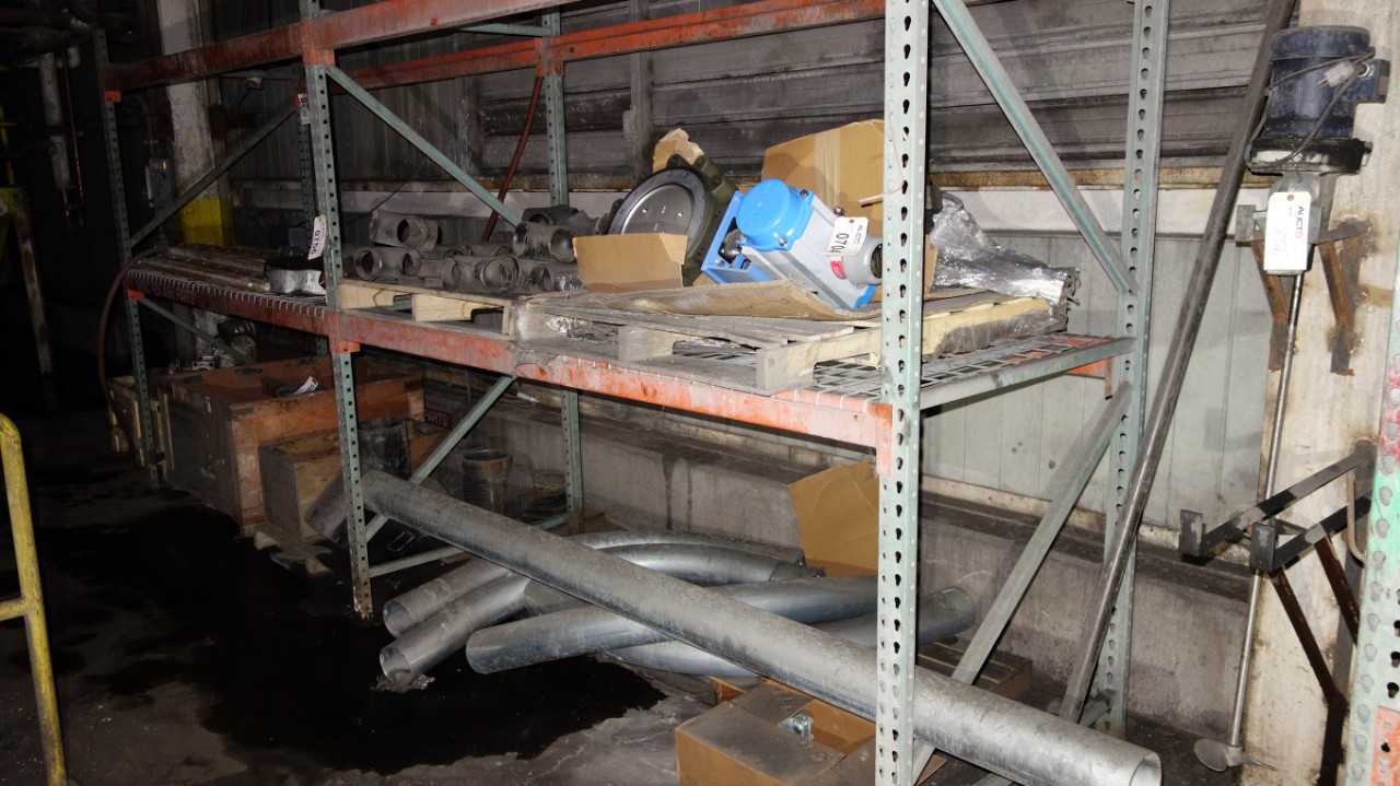 CONTENTS OF 2X SECTION RACKING (EXCLUDING LOT 704, 705) - PALLET RACKING