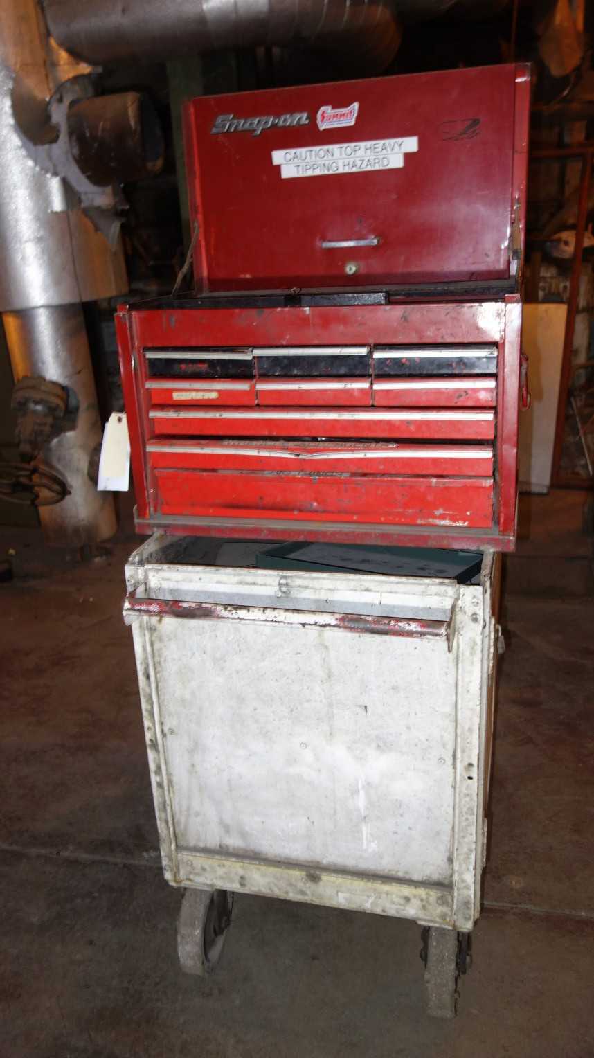SNAP-ON MOBILE TOOL BOX STATION CART - ROLLING CARTS