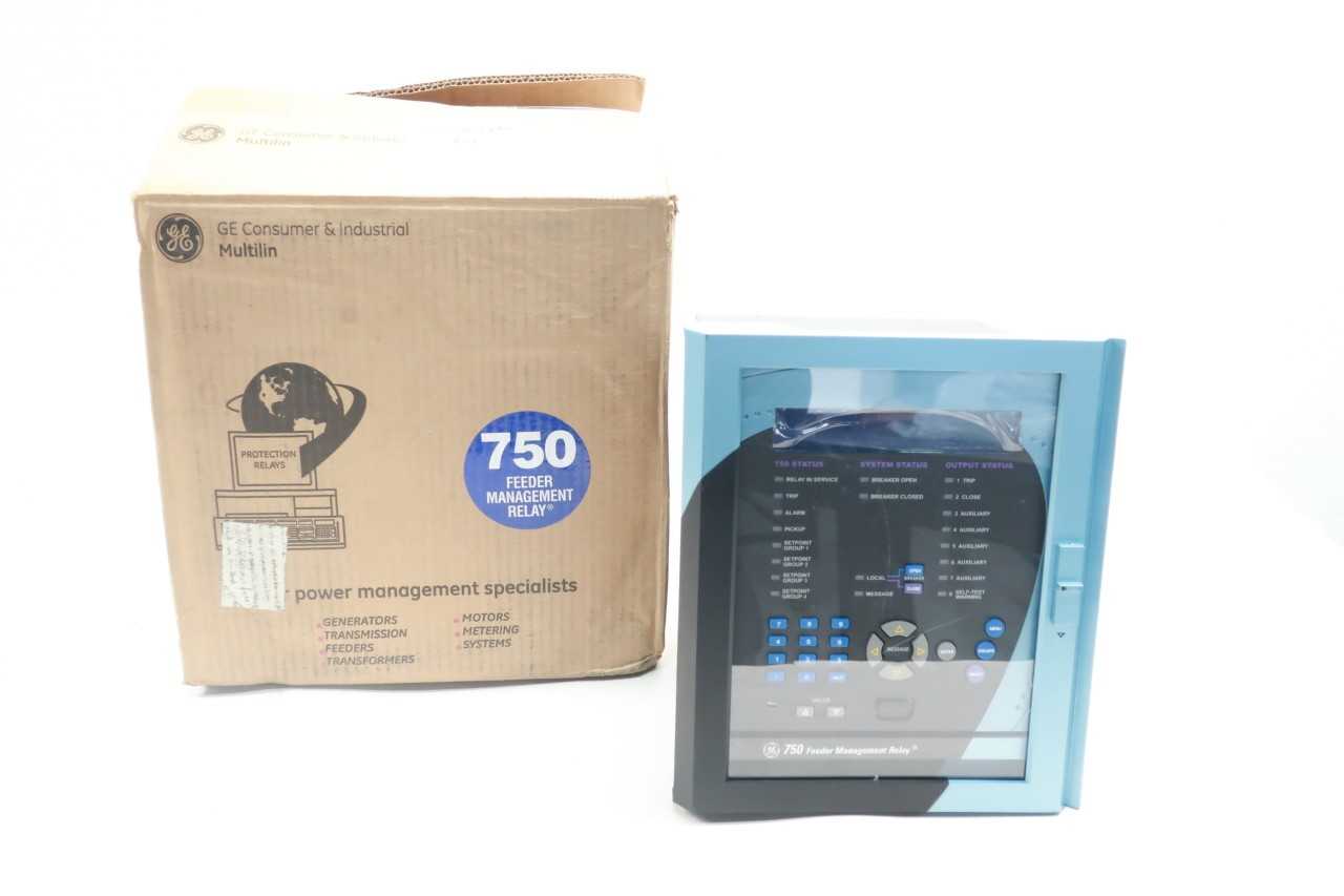 GENERAL ELECTRIC GE 750P5G5S5HIA20RT MULTILIN PROTECTION RELAY - AUTOMATION & CONTROLS GENERAL ELECTRIC GE 750P5G5S5HIA20RT MULTILIN PROTECTION RELAY - AUTOMATION & CONTROLS