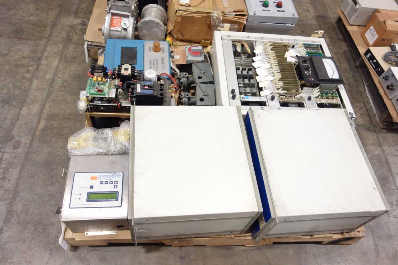 3 PALLETS OF ASSORTED AUTOMATION - INDUSTRIAL PARTS