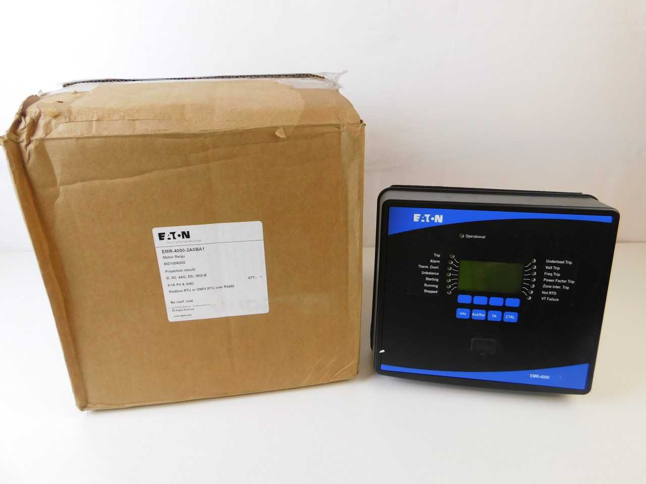 Quantity of 1x EMR-4000-2A0BA1 Relays - ELECTRICAL COMPONENTS