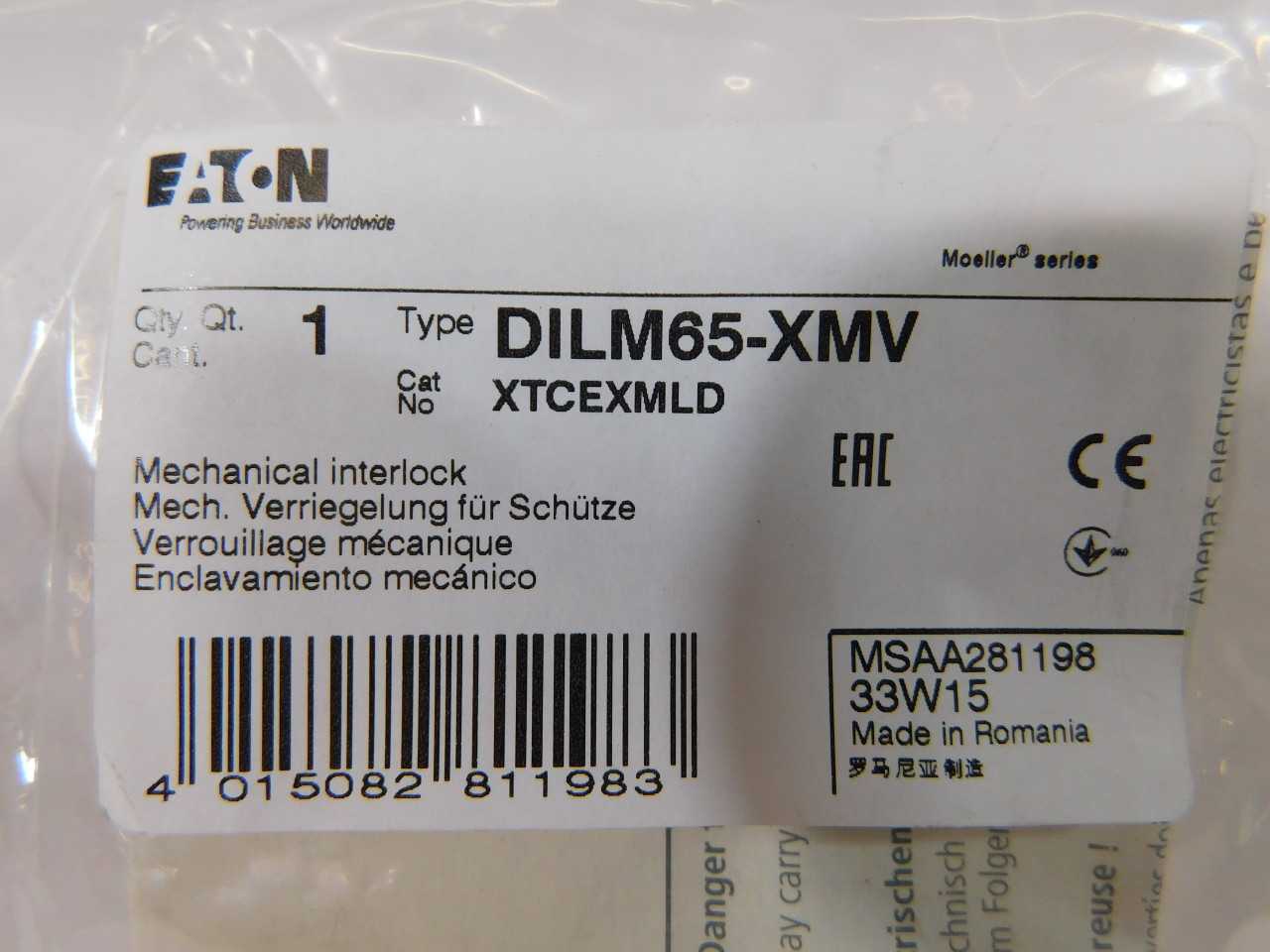 Quantity of 19x Assorted Contactors - CONTACTORS