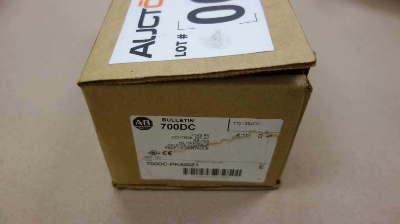 ALLEN BRADLEY 700DC-PK400Z1 CONTROL RELAY - AUTOMATION & CONTROLS