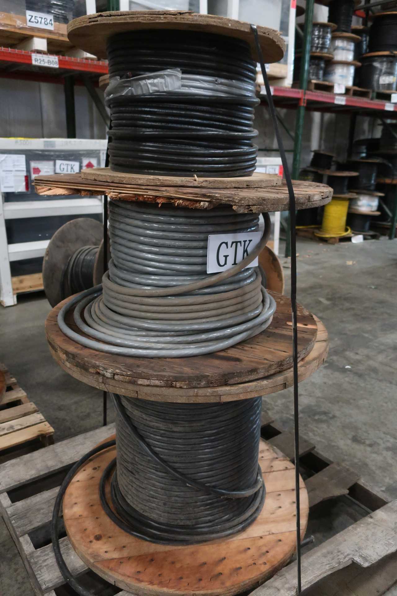 3 PALLETS OF ASSORTED THERMO CABLE WIRE - WIRE MANUFACTURING