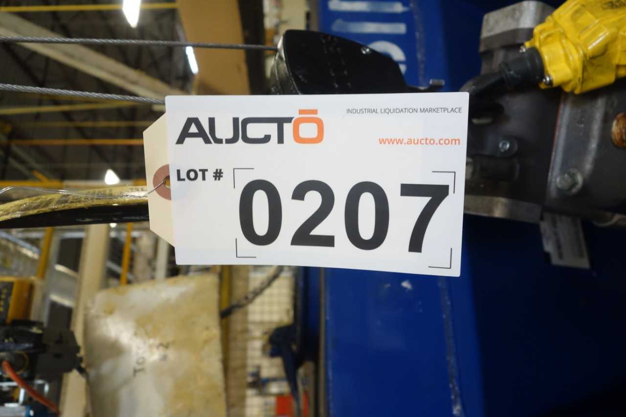 Dayton  500lb electric hoist with manual trolley - LIFTING EQUIPMENT