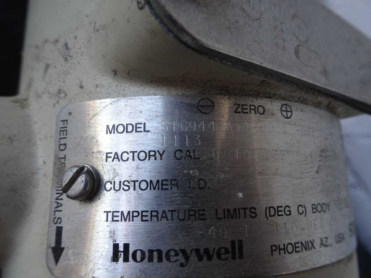 Honeywell STG6944 Control Pressure transmitters  ST3000 - INSTRUMENTATION