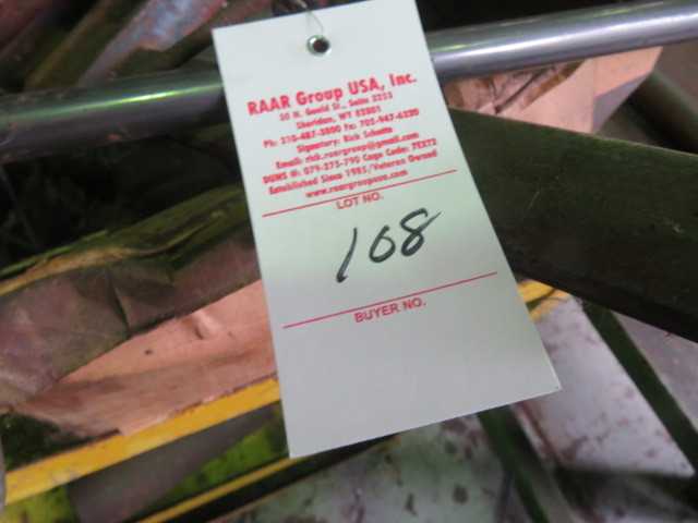 Metal cart and contents - MISCELLANEOUS
