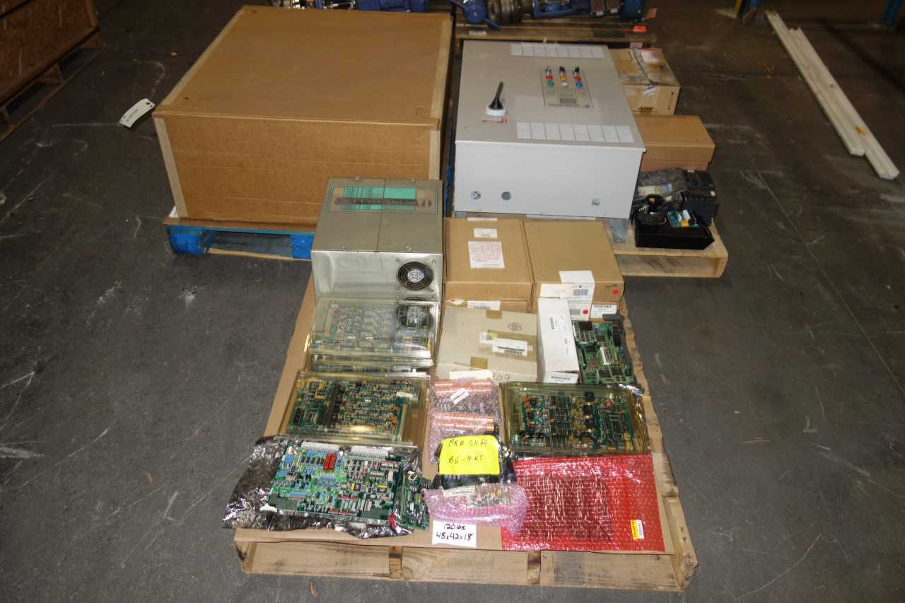 3 PALLETS OF ASSORTED AUTOMATION - INDUSTRIAL PARTS