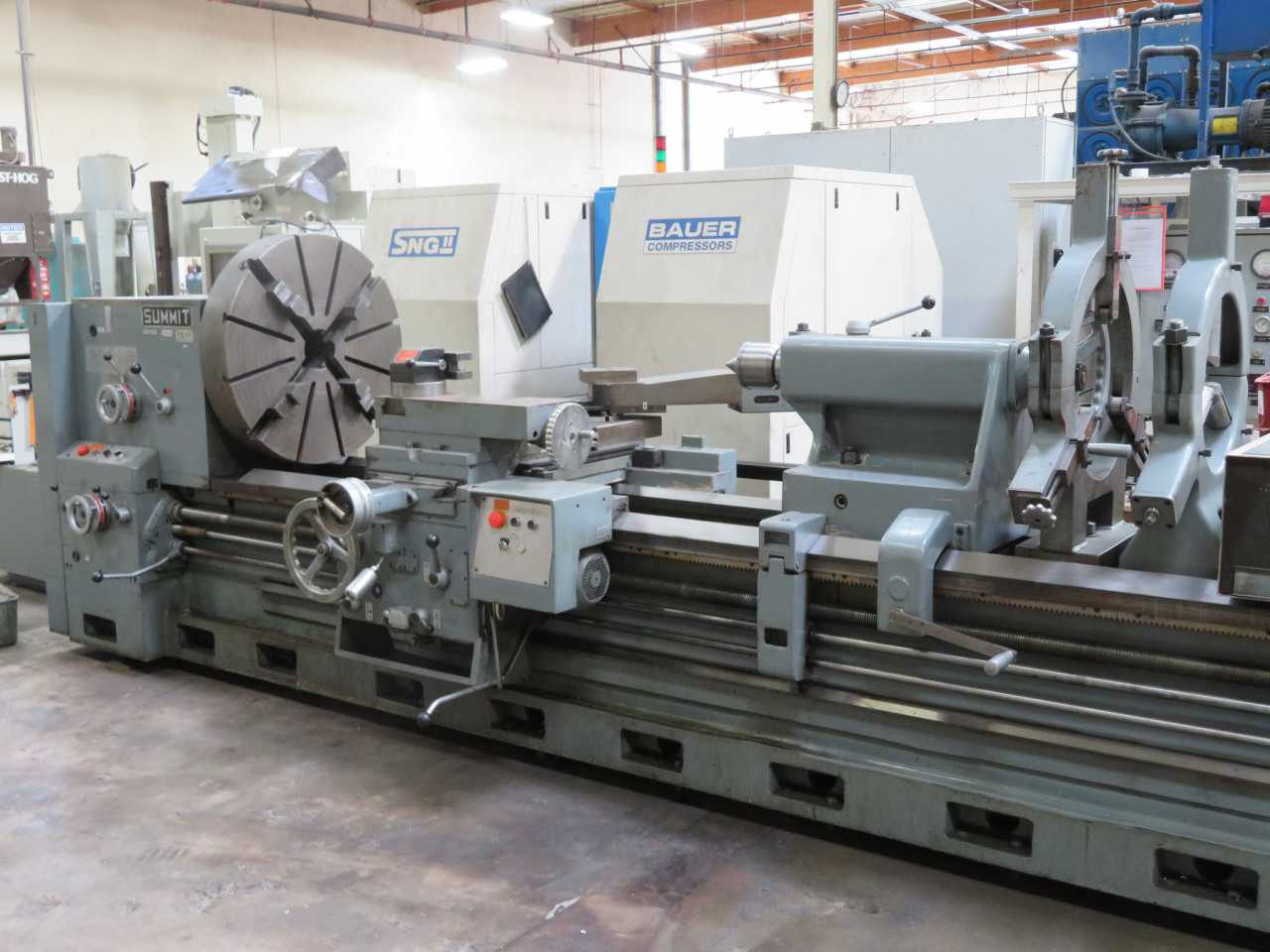 Summit Gap Bed Model PA 45 Engine Lathe 38" X 120" - LATHES